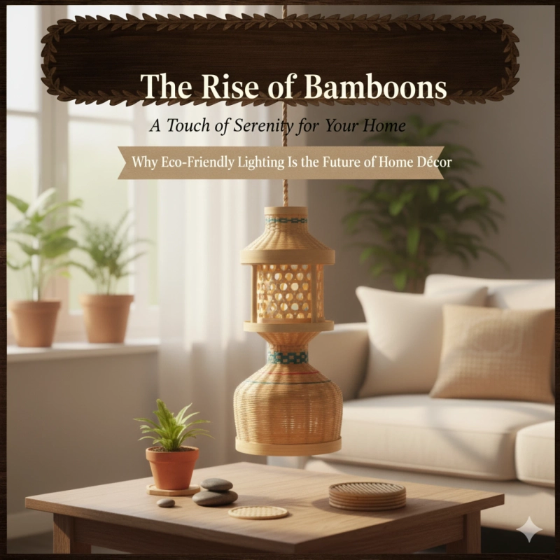 The Rise of Bamboo Lanterns — Why Eco-Friendly Lighting Is the Future of Home Décor