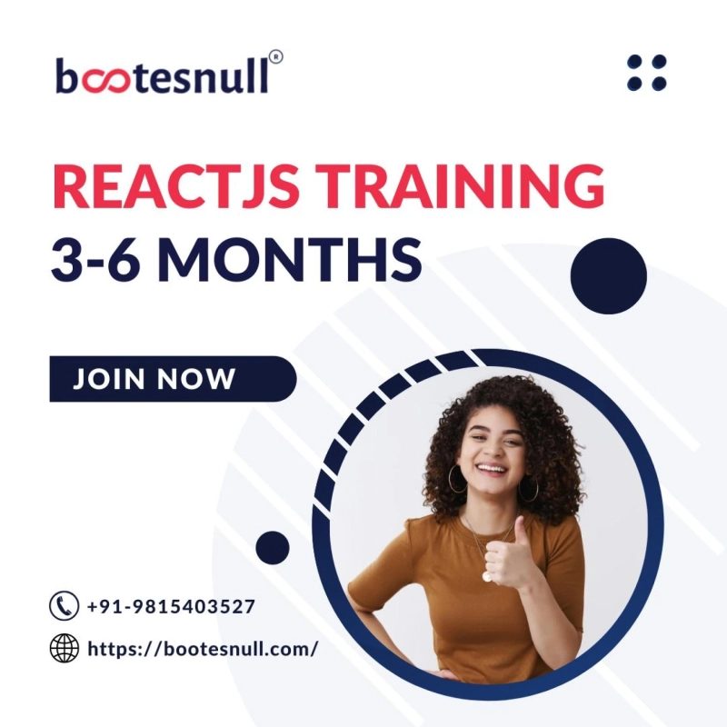 ReactJS Industrial Training in Chandigarh 3-6 Months