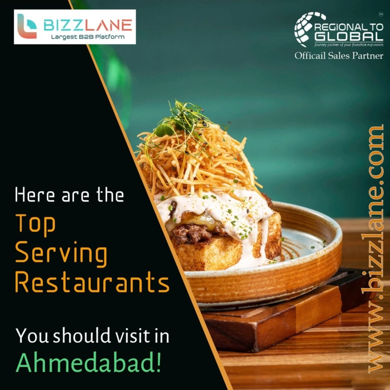 Restaurants in Ahmedabad provide various cuisines with an aesthetic seating arrangement and the best services. Bizzlane in Ahmedabad