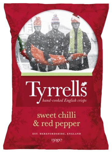 Tyrrells Sweet Chilli & Red Pepper 150g