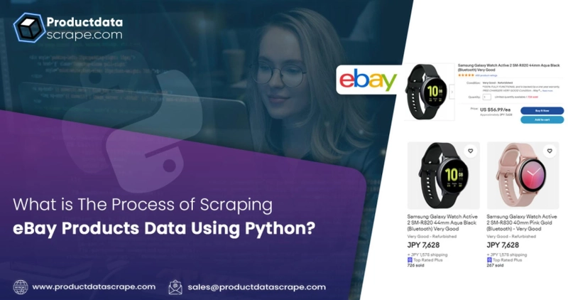 What is the Process of Scraping eBay Products Data Using Python?