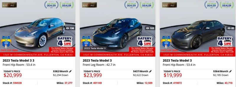 Used Tesla for Sale in Fullerton – Smart Electric Driving Starts Here