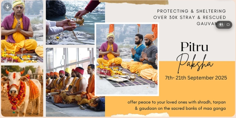 Shradh at Krishnayan — A Sacred Tribute to Our Ancestors