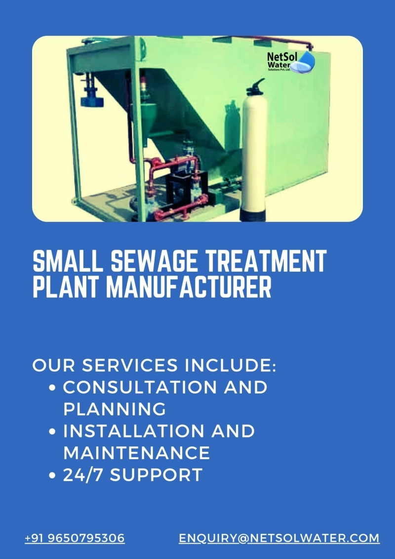 Best Small Sewage Treatment Plant Manufacturer