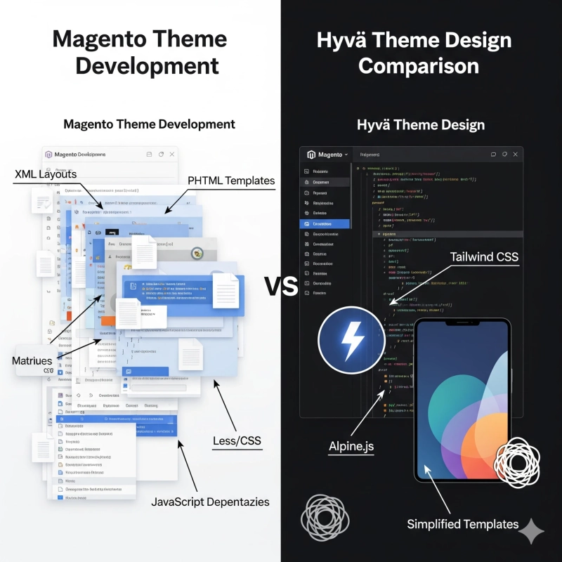 Magento Theme Development vs Hyvä Theme: Choosing the Right Frontend in 2025t Title