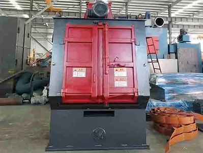 China Tumble Belt Shot Blasting Machine