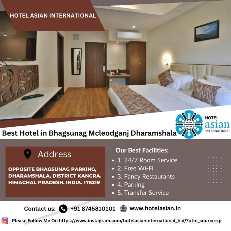 Best Hotel in Dharamshala +91 8745810101