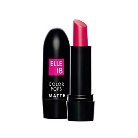 A review of Elle 18 Color Pop Matte Deep Pink Lipstick