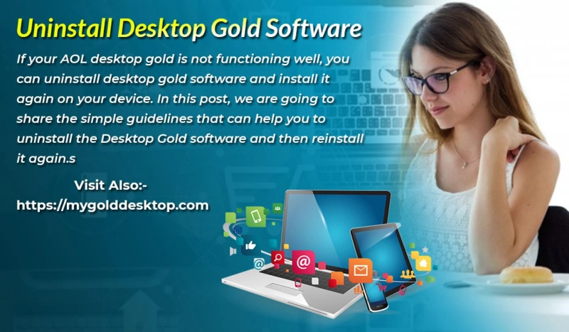 Uninstall Desktop Gold Software To Resolve AOL Issues