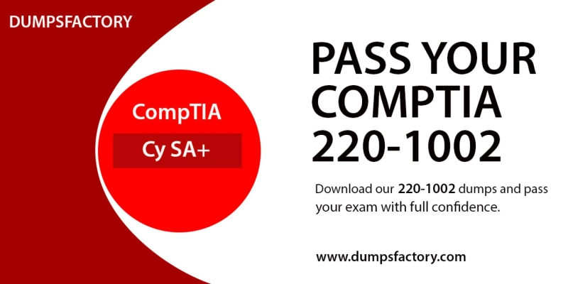 Get 220-1002 Exam dumps - CompTIA 220-1002 PDF