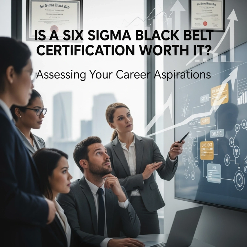 Is a Six Sigma Black Belt Certification Worth It? Assessing Your Career Aspirations