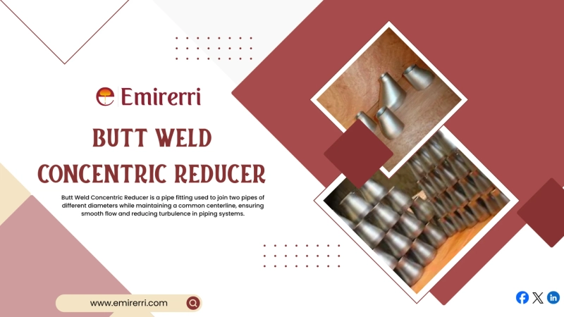 Butt Weld Concentric Reducer: Function, Types, and Industrial Uses