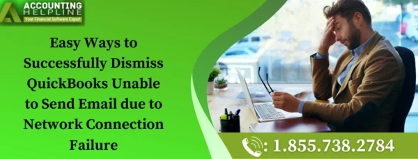 Easy methods for QuickBooks Unable to Send Email due to Network Connection Failure