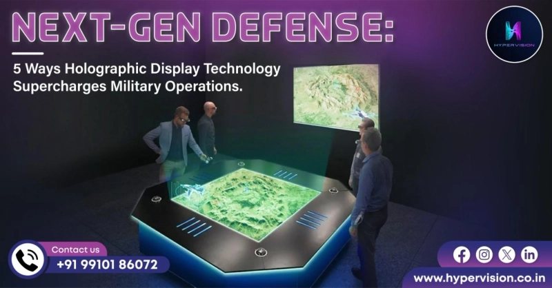 Next-Gen Defense: 5 Ways Holographic Display Tech Supercharges Military Operations