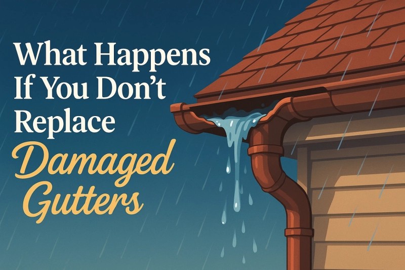 What Happens If You Don’t Replace Damaged Gutters?