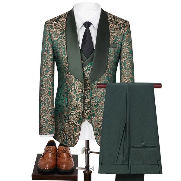 Unleash Your Internal Style Icon with Green Prom Suit Looks