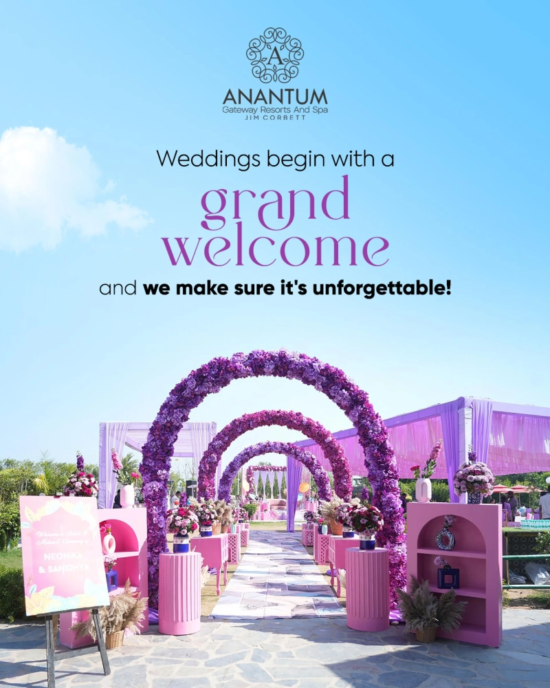 Anantum Gateway Resorts – A Dream Wedding Destination in Corbett