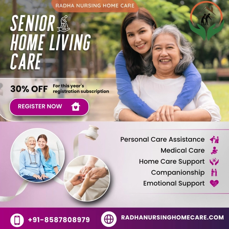 Comprehensive Nursing Care and Home Healthcare Services in Delhi by Radha Nursing Home Care