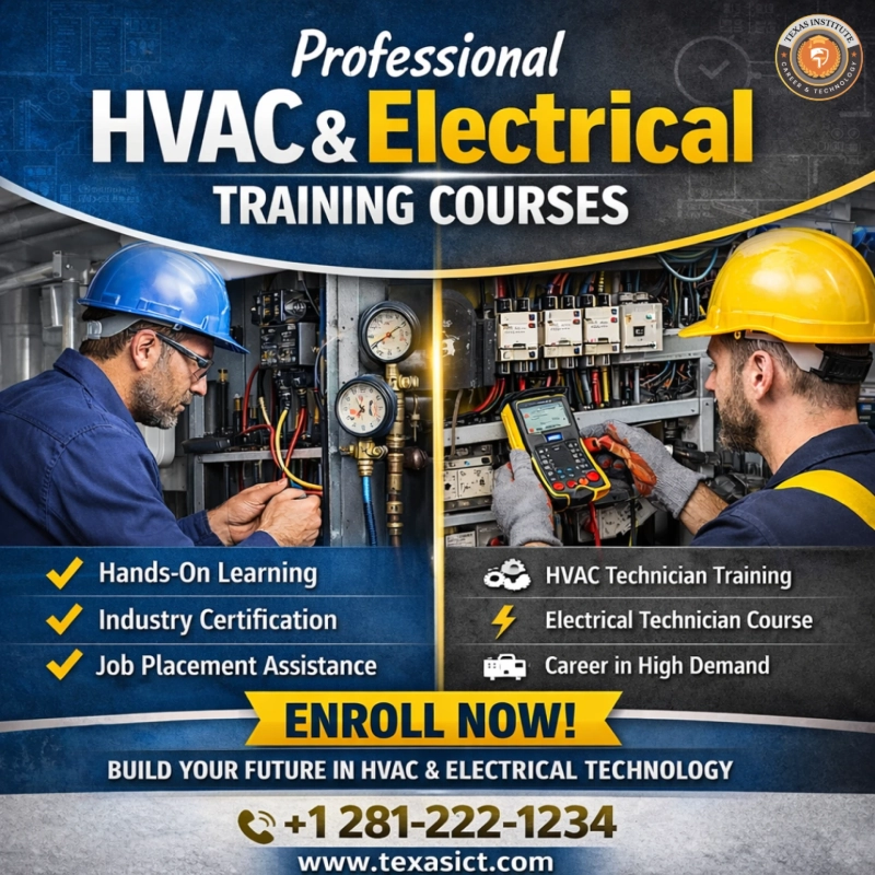HVAC & Electrical Training Courses — Learn Practical Skills for a High-Demand Career