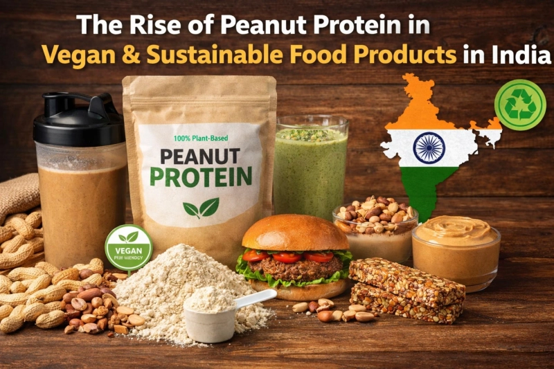The Rise of Peanut Protein in Vegan & Sustainable Food Products in India