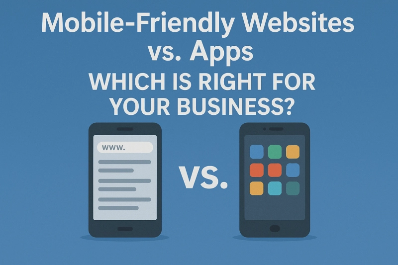 Mobile-Friendly Websites vs. Apps: Which Is Right for Your Business?