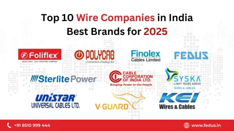 Top 10 Wire & Cable Brands in India for 2025: Powering the Nation's Connectivity