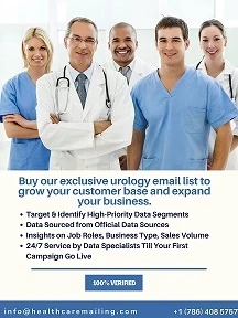Urologist Email List | 100% Opt-in Urologist Emails