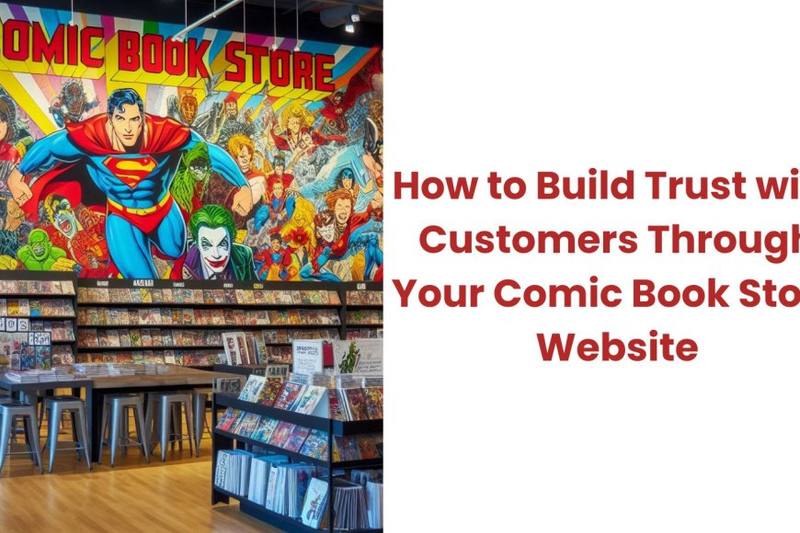 How to Build Trust with Customers Through Your Comic Book Store Website