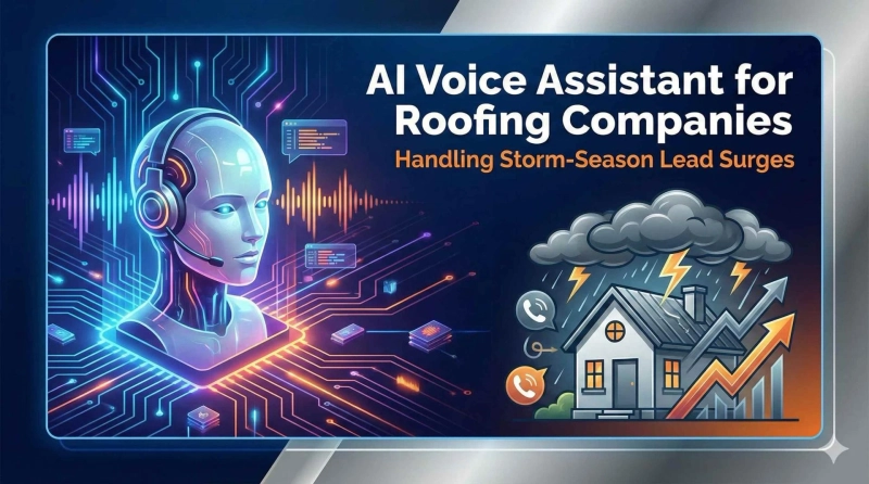 AI Voice Assistant for Roofing Companies: Handling Storm-Season Lead Surges