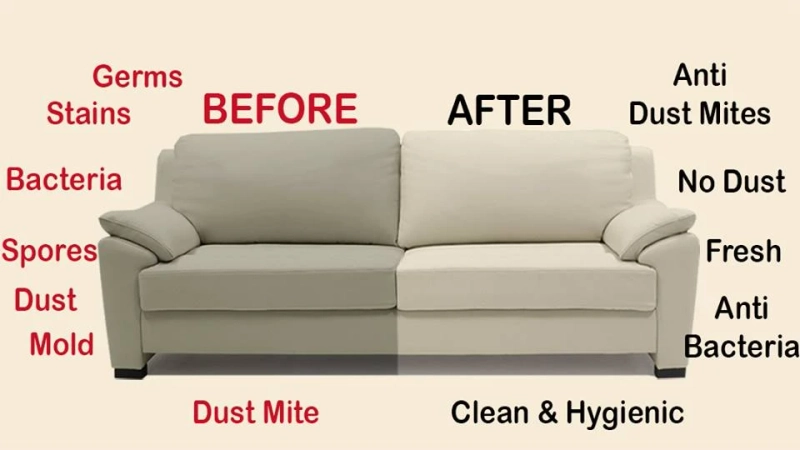 How to remove tough stains from your sofa and restore its appearance?