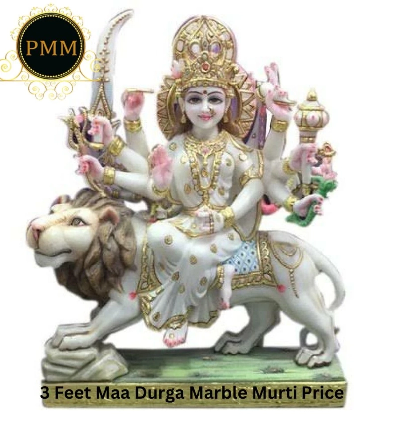 How A 3 Feet Maa Durga Marble Moorti Important At Homes?