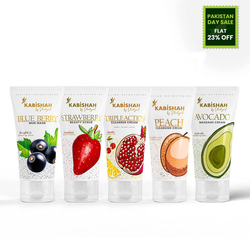 Transform Your Skin at Home with the Premium Facial Kit – Kabishah