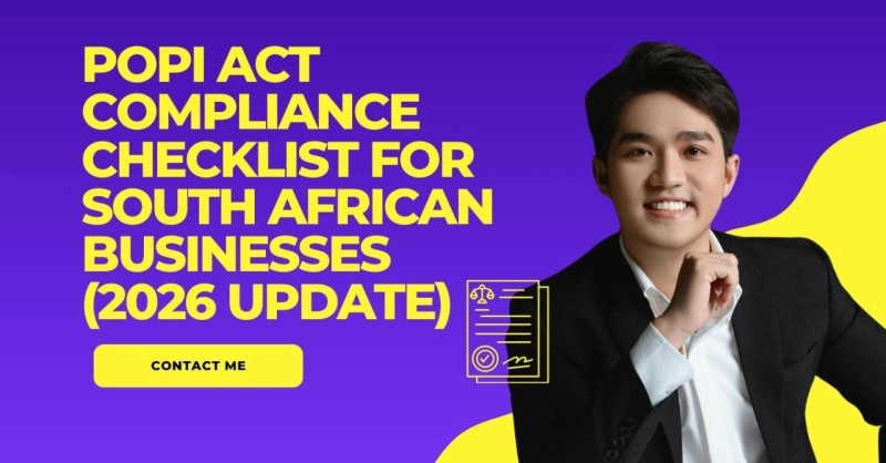 POPI Act Compliance Checklist for South African Businesses (2026 Update)