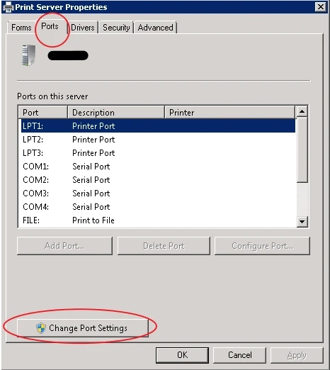 How to Troubleshoot an Error Occurred During Port Configuration