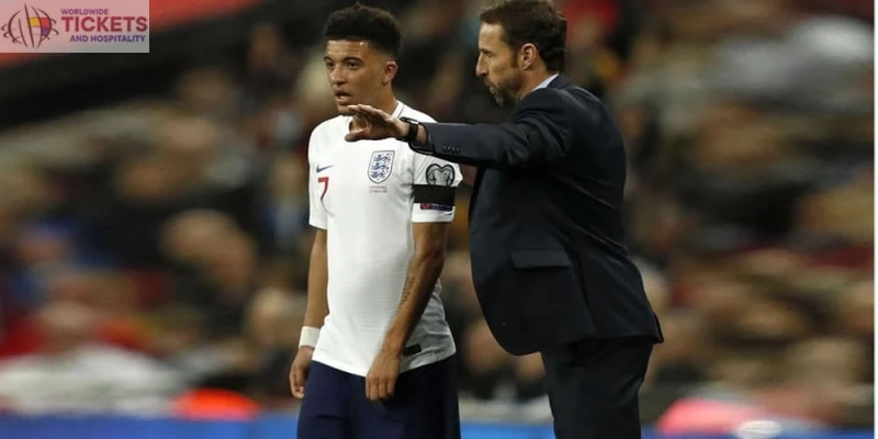 England Football World Cup: Gareth Southgate has advised stamina with Jadon Sancho as the England wi