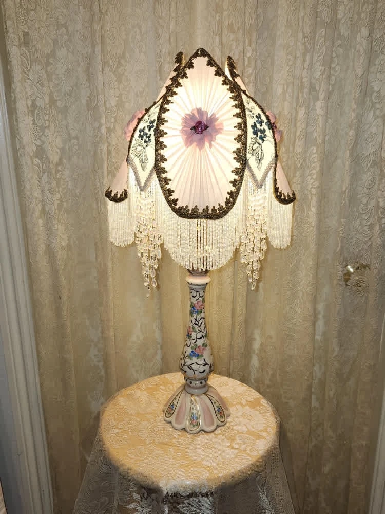 Best Luxury Victorian Silk Lampshade for Classic and Elegant Home Décor in California, USA