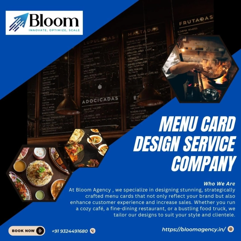 Creative Menu Card Design: The Art of Making Your Restaurant Stand Out