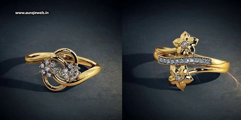 Gold And Diamond – A Scintillating Combination - Aura Jewels