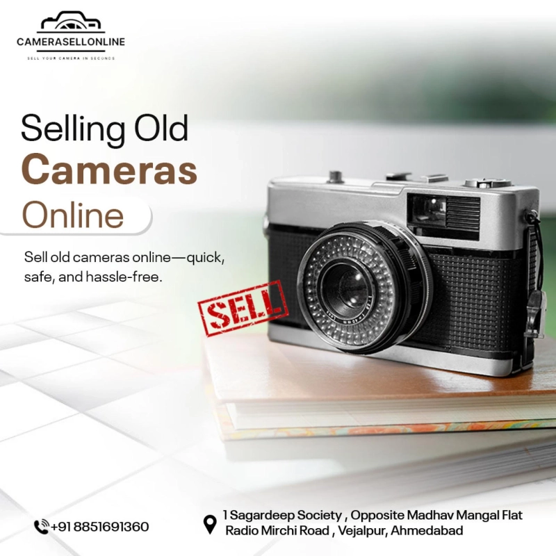 Selling your camera online has never been simpler as it is now.