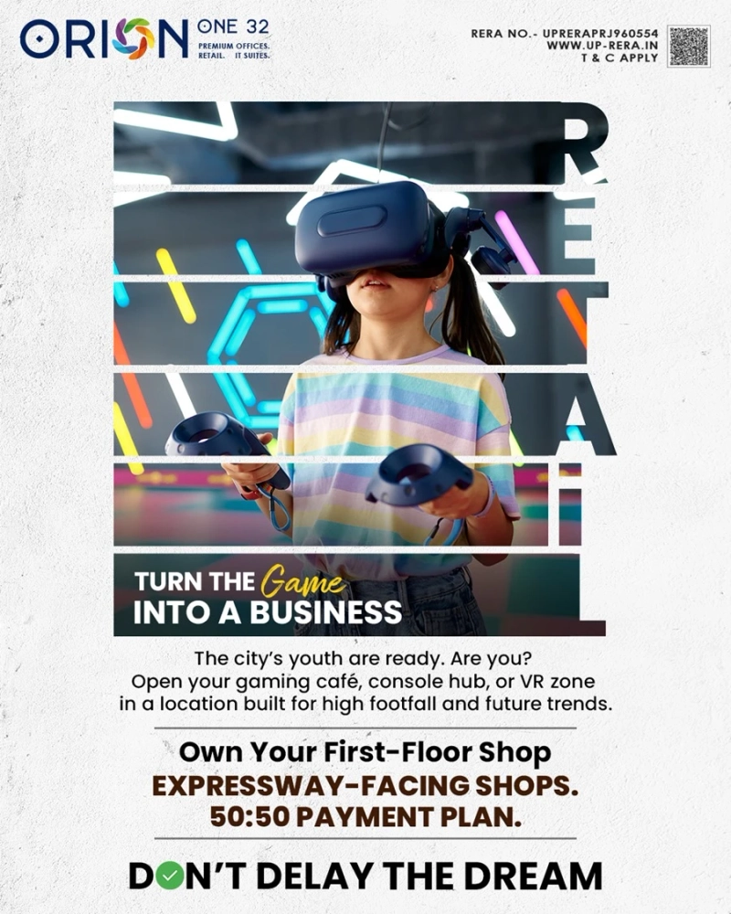 Open Your Gaming Hub in Noida with Orion’s 50:50 Plan