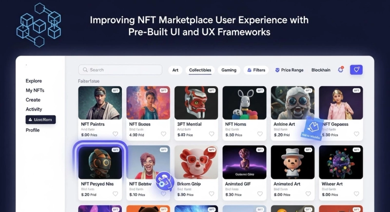 Improving NFT Marketplace User Experience with Pre-Built UI and UX Frameworks
