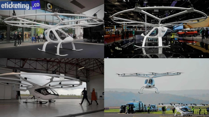 Summer Games 2024: An air taxi in Paris 2024 for the Olympic 2024 a project spinning heads