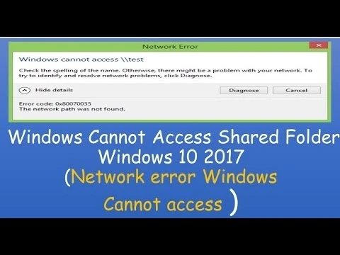Fixed: Cannot Find Shared Folders in Windows 10 PC