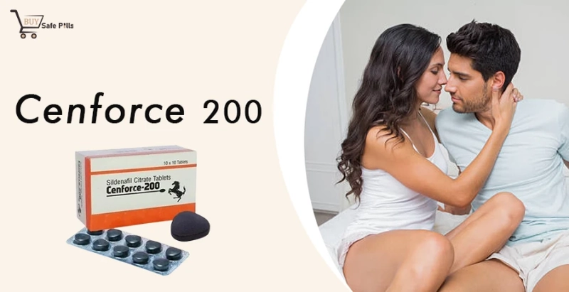 Cenforce 200 Mg Sildenafil Citrate Tablet | Buysafepills
