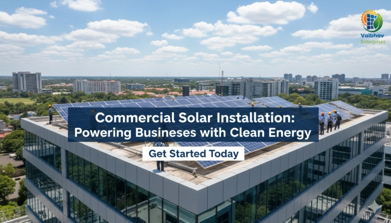 Commercial Solar Installation: Powering Businesses with Clean Energy