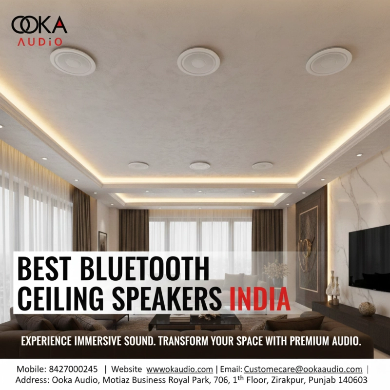 Commercial Ceiling Speaker Solutions by Ooka Audio
