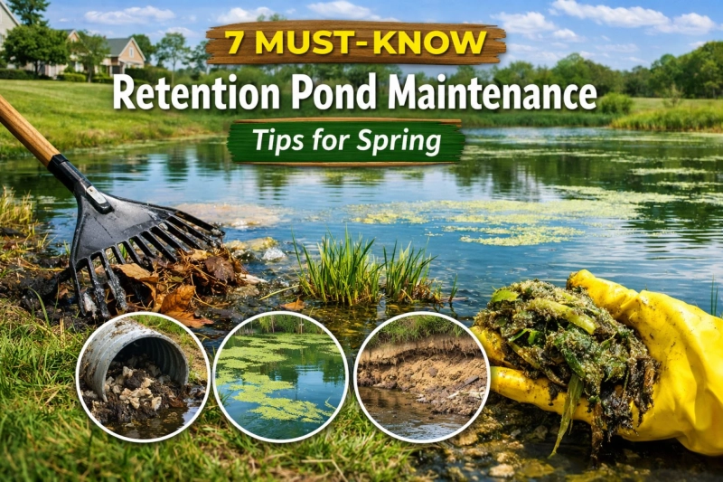 7 Must-Know Retention Pond Maintenance Tips for Spring