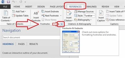 Way to Insert Footnotes or Endnotes in Microsoft Word