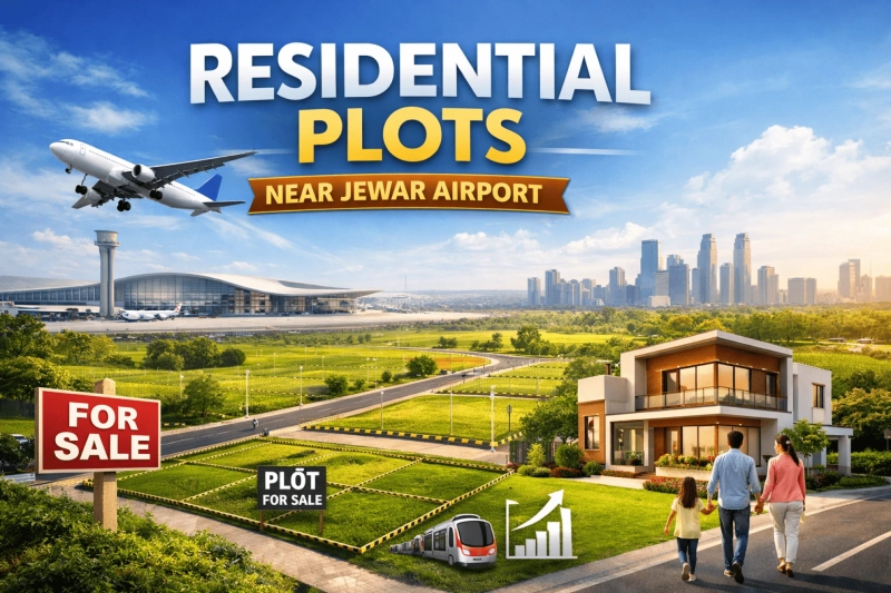 Why Residential Plots Near Jewar Airport Are a Smart Choice for Future Living