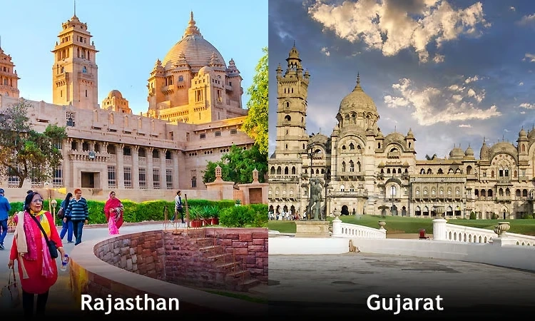 Scenic Lakes of Rajasthan and Gujarat’s Coastal Charms
